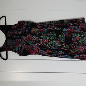 Madewell pleated dress XS 100% silk.